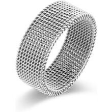 Láncpáncél Fidget Ring 8mm Titán Acél Uniszex