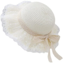 Straw Sun Hat Breathable Foldable UV Protection Wide Brim