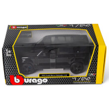 Auto in miniatura - BBURAGO - Land Rover Defender 22 - Scala 1:24 - Bianco - Rif. 18-21101S