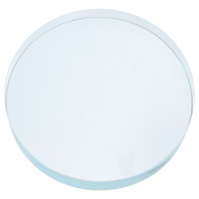 Transparent K5 Crystal Round Glass Display Stand for Figurines