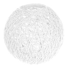 3Pcs White Paper Pendant Light Shades Rustic Boho Lampshade for Home