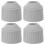 4Pièces Protège-Poignées De Porte Silicone 1
