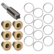 1Set Durable Alloy Oil Pan Plug Thread Repair Kit for Automotive Use