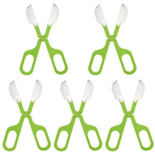 5Pcs Durable Plastic Reptile Poop Scoop and Fish Tank Cleaning Tool