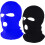 Balaclava de malha com 3 furos – Pacote com 2 unidades 1