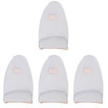4Pcs Portable Grey Ironing Gloves Heat Resistant Steam Gloves for Home