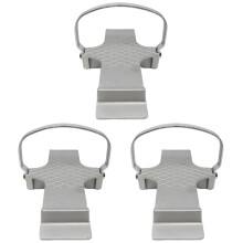 3Pcs White Alloy Panel Lifting Carrier Heavy Duty Wood Panel Handle