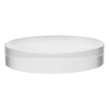 Clear Crystal Sphere Display Base for Mini Figures and Jewelry