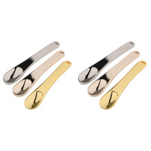 6Pcs Durable Zinc Alloy Makeup Spoons Assorted Color Skincare Tools