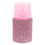 Pink Refillable Push Down Pump Dispenser with Rhinestone Design 1