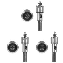 3Sets Privacy Door Peephole Viewer Silver Stainless Steel Easy Install