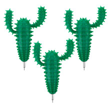 3Pcs Green Rhinestone Drill Pen with Ergonomic Grip for Painting DIY