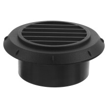 Durable Black Car Air Conditioning Vent Outlet Adjustable Airflow