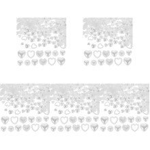 5Pcs Small White Plastic Nail Charms for Stylish Nail Art Decoration