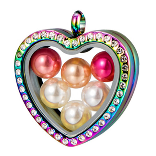 Practical Jewelry Pendant Heart Shape-Color single pendant
