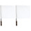 2Pcs Competition Referee Flags White with Sturdy Stainless Steel Poles 1