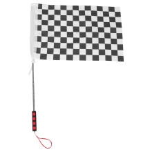 Racing Checkered Flag Set Polyester Car Racing Flags