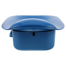 Blue PP Anti-Splash Urine Guard for Elderly Care