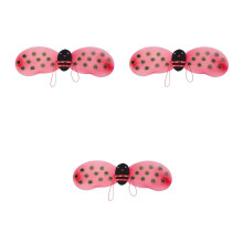 3St Vleugels Lieveheersbeestje Feest Accessoire