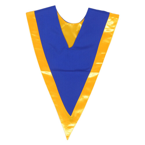 Multi V-Shape Koorsjaal Unisex Satijn