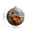 Kerststalornament van acryl, 7 cm, 1 stuk 3