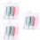 12Pcs Assorted Color Silicone Travel Bottles Leak-Proof Refillable Set 7