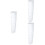 3Pcs White Paper Floor Lamp Shade Soft Light Decorative Covers 6