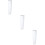 3Pcs White Paper Floor Lamp Shade Soft Light Decorative Covers 9