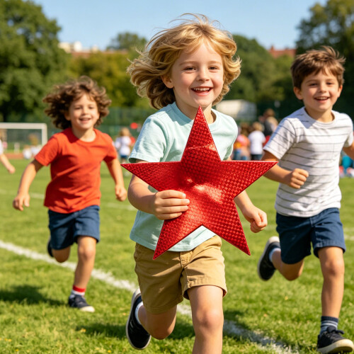 2Pièces Étoiles En Feutrine, Accessoires Étoiles Danse Enfants 2