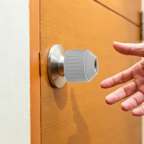 4Pièces Protège-Poignées De Porte Silicone 2