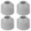 4Pièces Protège-Poignées De Porte Silicone 6