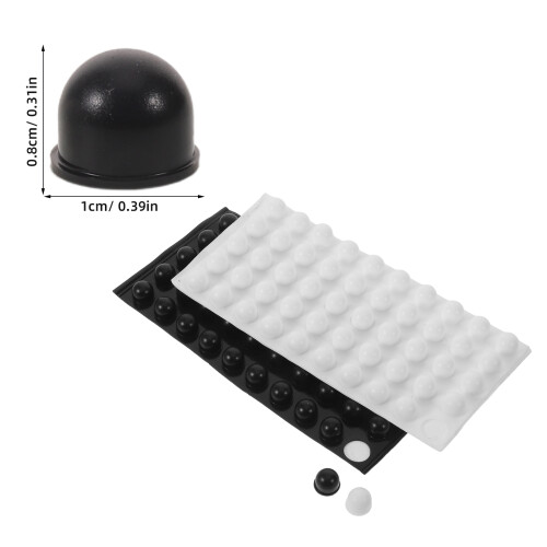 100Pièces Bump Dots Braille Silicone Pour Aides Visuelles Maison 1