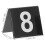 25Pièces Numéros De Table Acryliques Design Stable V 2