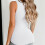 Deep V Neck Camisole Soft Fabric Breathable-rose red S 6
