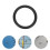 2Pcs Replacement Beer Dispenser Probe Shaft O-Ring Seal Rubber Gaskets 6
