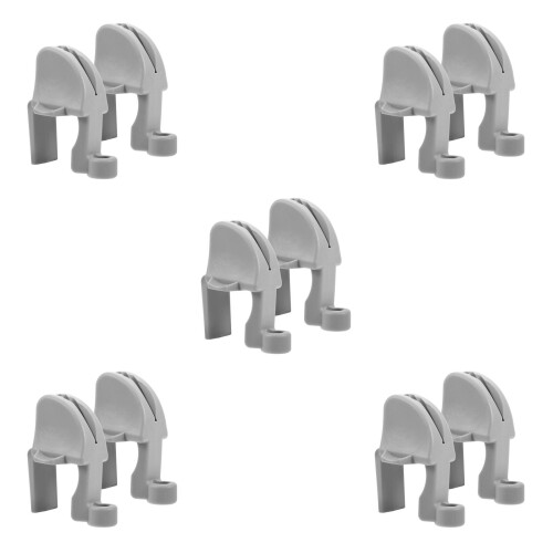 10Pcs Plastic Boat Dock Chain Holders Sturdy Boating Bumper Clips 2