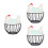 3Pcs Iron Egg Basket with Lid Multi Color Kitchen Storage 6