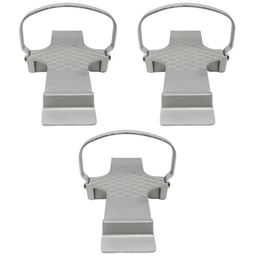 3Pcs White Alloy Panel Lifting Carrier Heavy Duty Wood Panel Handle 1