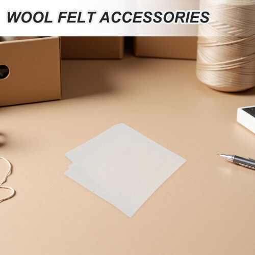 5Pcs White Nylon Wet Felting Mesh Net for DIY Wool Felt Crafts Tools 2