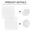 5Pcs White Nylon Wet Felting Mesh Net for DIY Wool Felt Crafts Tools 4