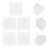 5Pcs White Nylon Wet Felting Mesh Net for DIY Wool Felt Crafts Tools 5
