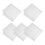 5Pcs White Nylon Wet Felting Mesh Net for DIY Wool Felt Crafts Tools 6