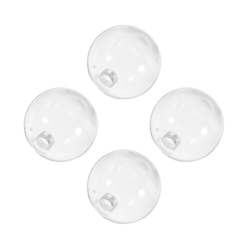 4Pcs Elegant Glass Ceiling Fan Light Cover Replacement for Home Decor 1