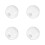 4Pcs Elegant Glass Ceiling Fan Light Cover Replacement for Home Decor 6
