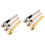 6Pcs Durable Zinc Alloy Makeup Spoons Assorted Color Skincare Tools 3