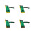 4Pcs Green Plastic Floor Scrub Brushes for Home Efficient Painting 5