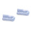 2Pcs Efficient Blue Microfiber Window Cleaner Refill Pads Reusable 3
