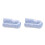 2Pcs Efficient Blue Microfiber Window Cleaner Refill Pads Reusable 6