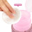 Pink Refillable Push Down Pump Dispenser with Rhinestone Design 4