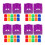 48Pcs Plastic Pool Chalk Holder Durable Cue Chalk Case 2